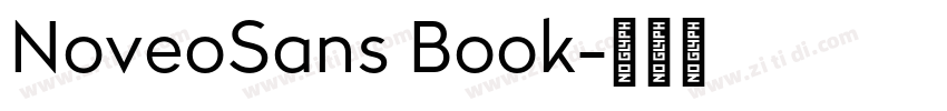 NoveoSans Book字体转换